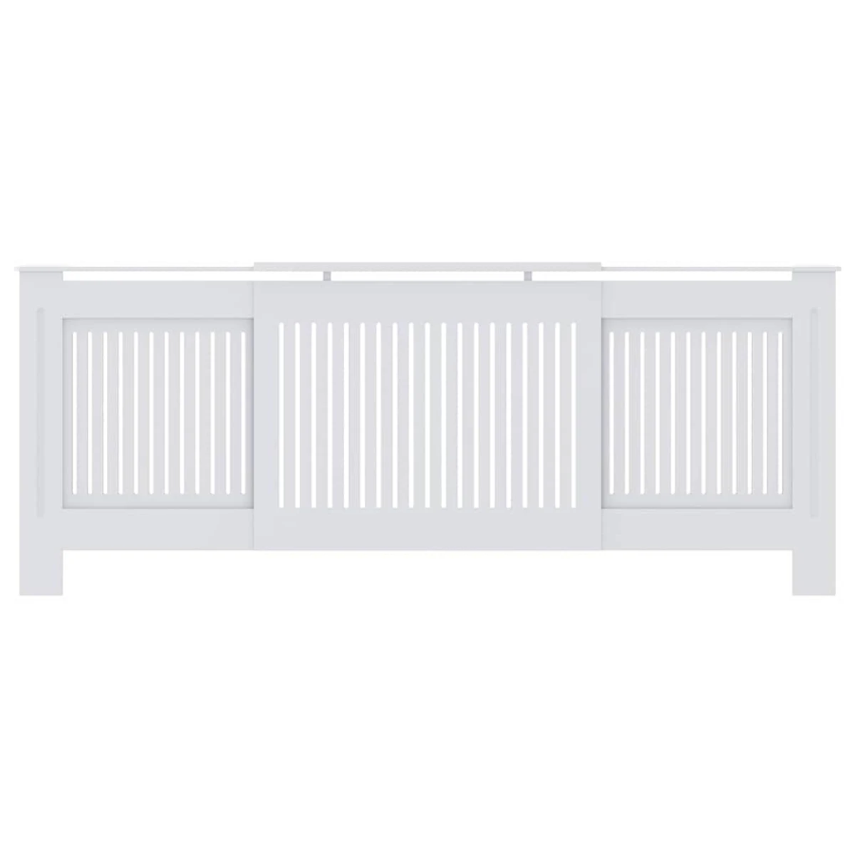 vidaXL VidaXL Radiator Cover 142-205x20.5x81.5cm Slatted - Radiator