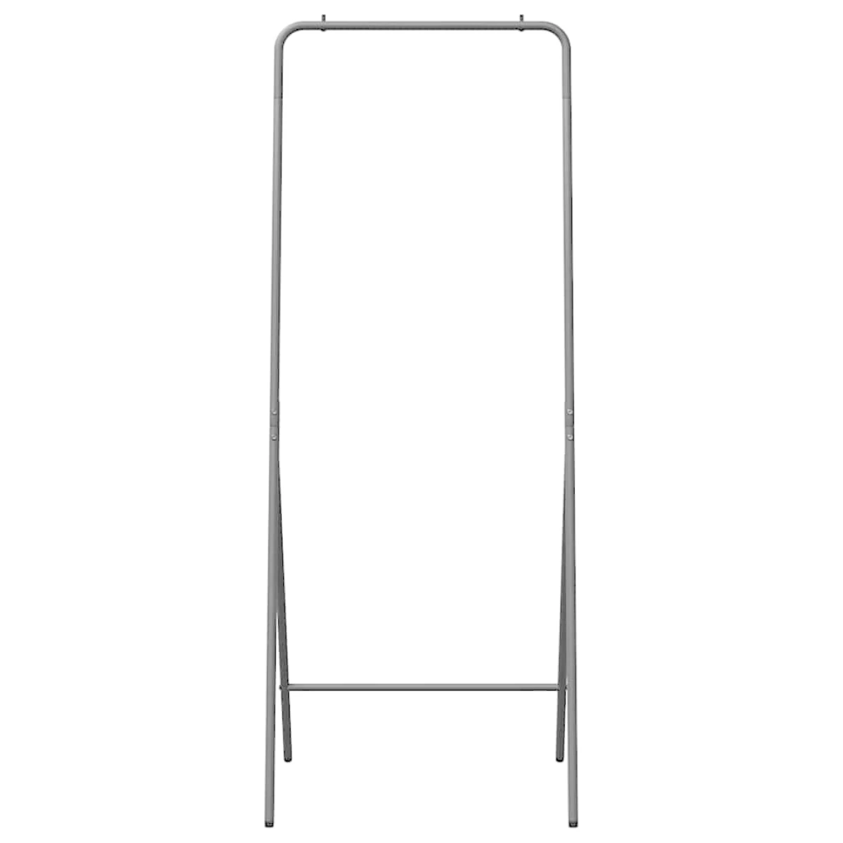 vidaXL vidaXL Clothes Rack 60 x 53 x 155 cm Steel Modern Minimalist Indoor Stand Space Saving Design For Small Living Spaces - Wardrobe