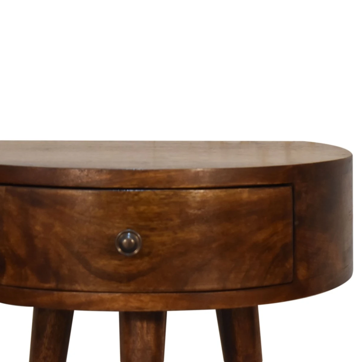 Artisan Furniture Artisan Bedside Chestnut SemiCircle Mango Bedroom - Bedside Table