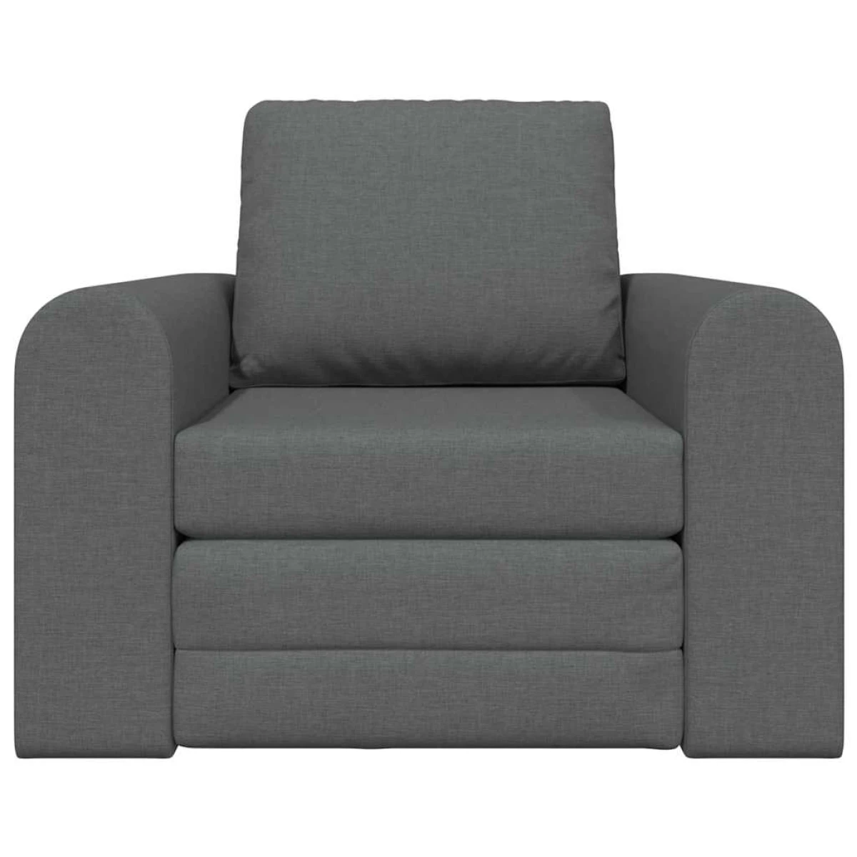 vidaXL VidaXL Armchair 98x71x83 cm Dark Grey Fabric For Reading - Sofa Bed