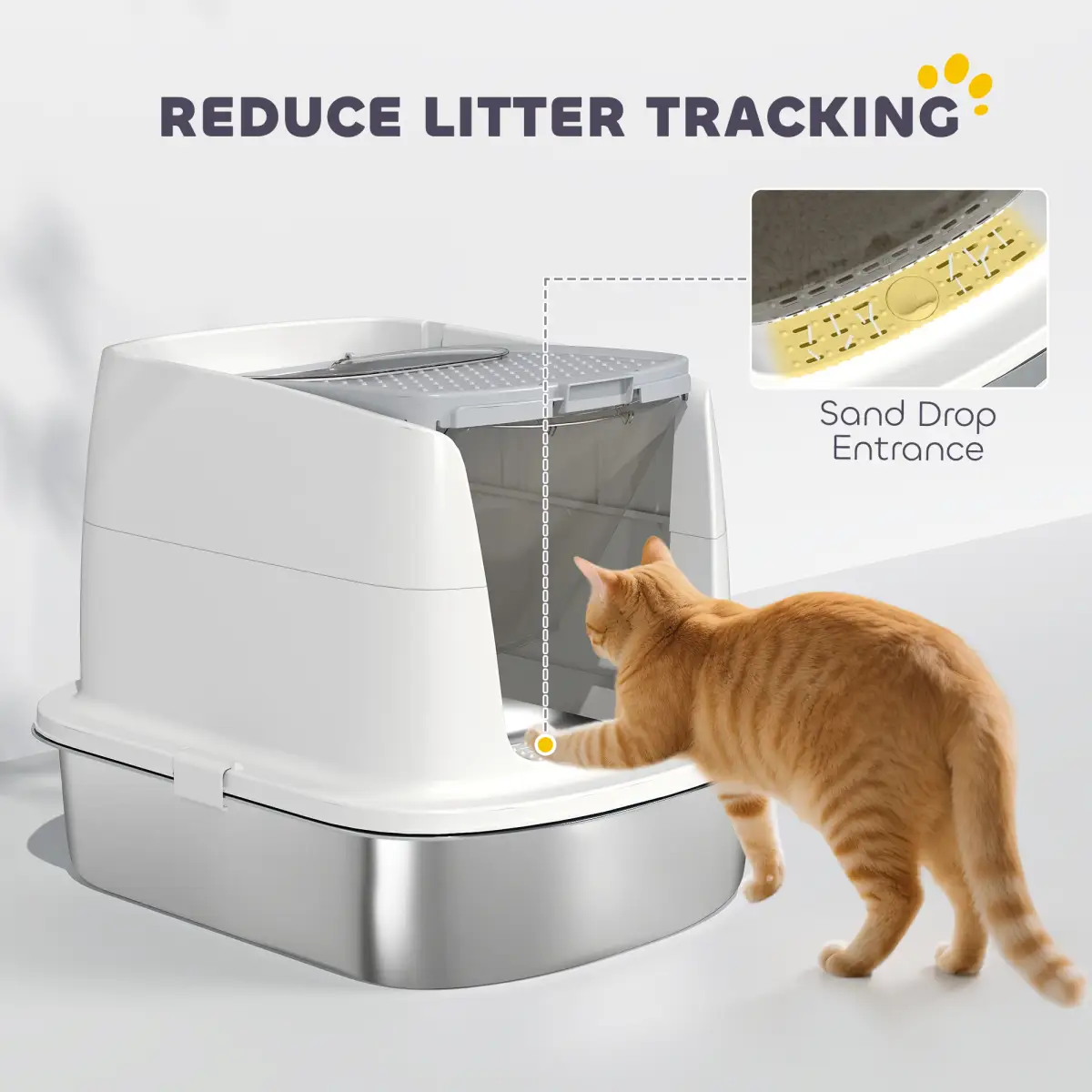 N/A Cat Litter Box - Cat Litter