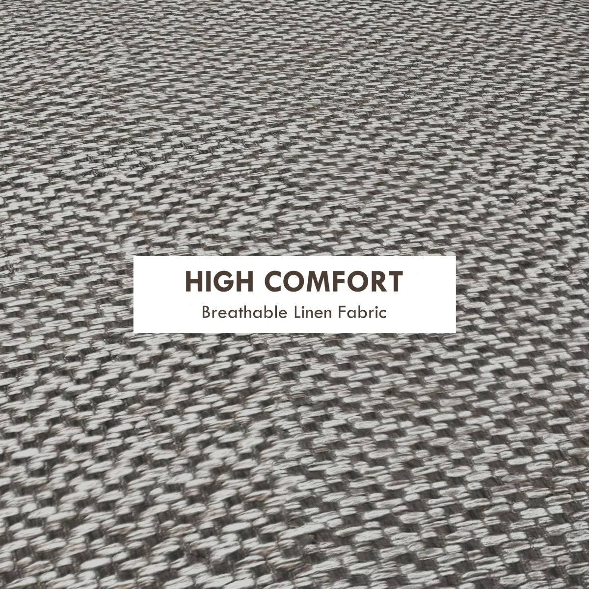 HOMCOM HOMCOM Round Storage Ottoman Compact Hidden - Footstool