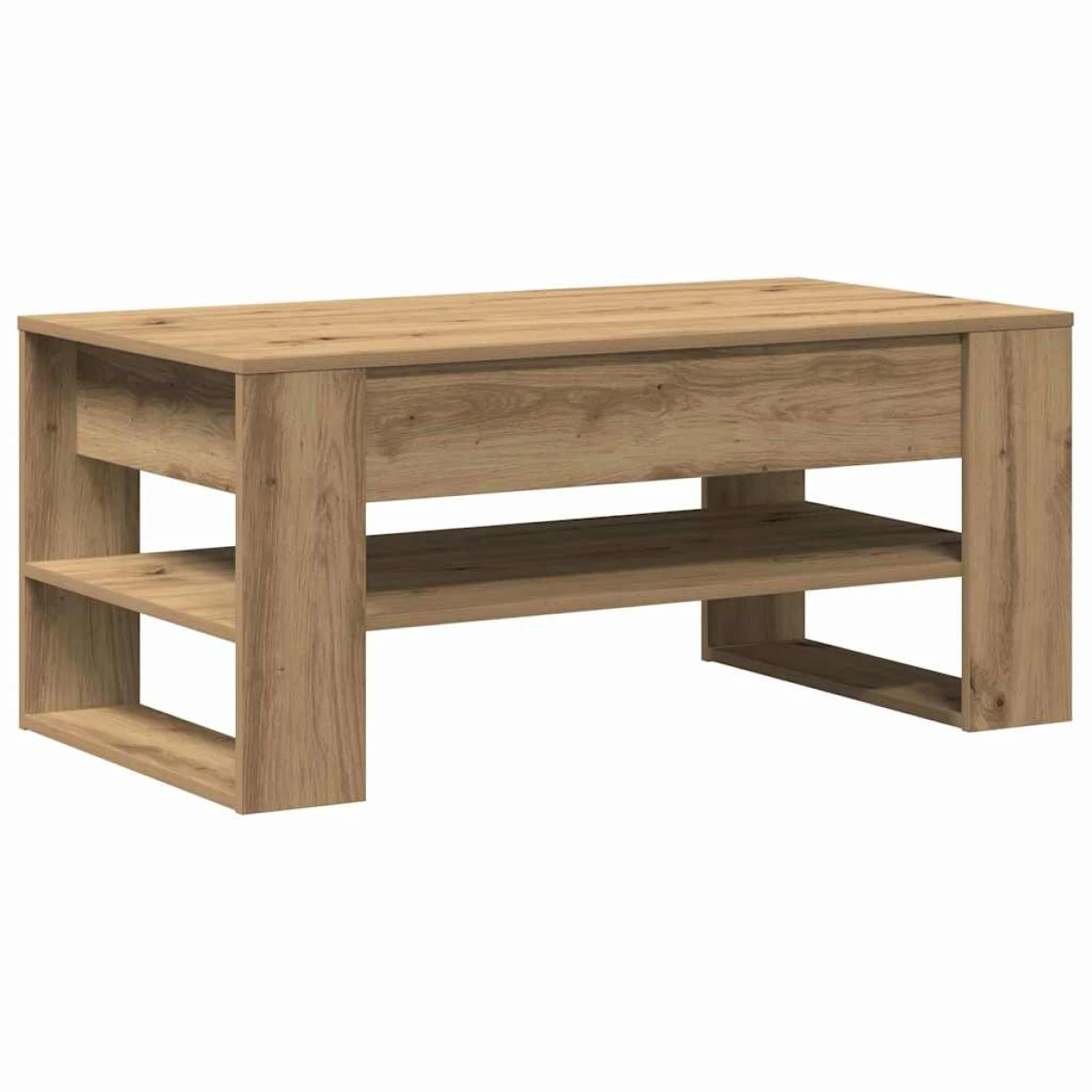 vidaXL vidaXL Coffee Table 102x55x45 Artisan Oak Home - Coffee Table