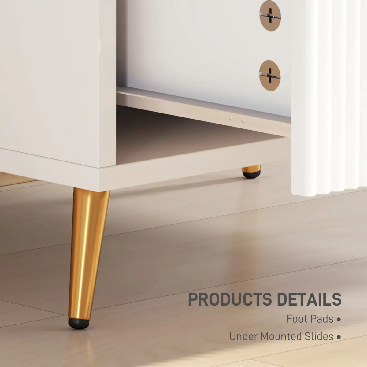 N/A Bedside Tables - Bedside Table