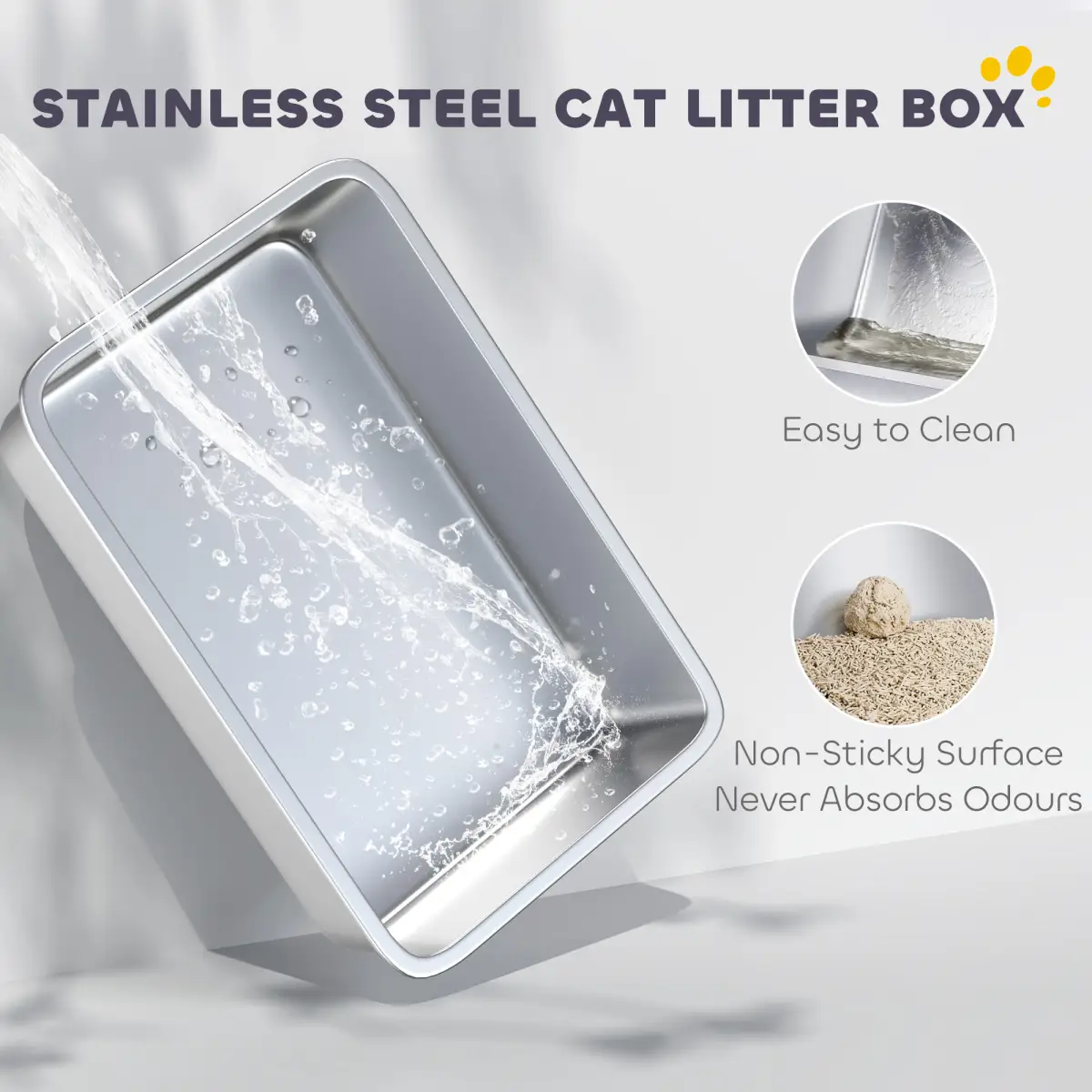 N/A Cat Litter Box - Cat Litter