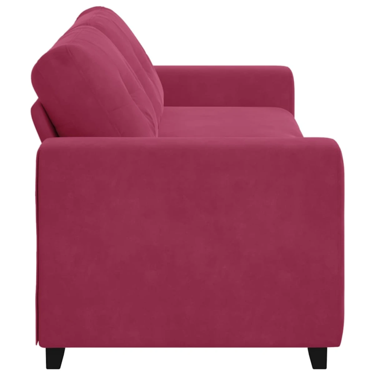 vidaXL VidaXL ThreeSeater Velvet Sofa With Cushion For Living Room - Sofa