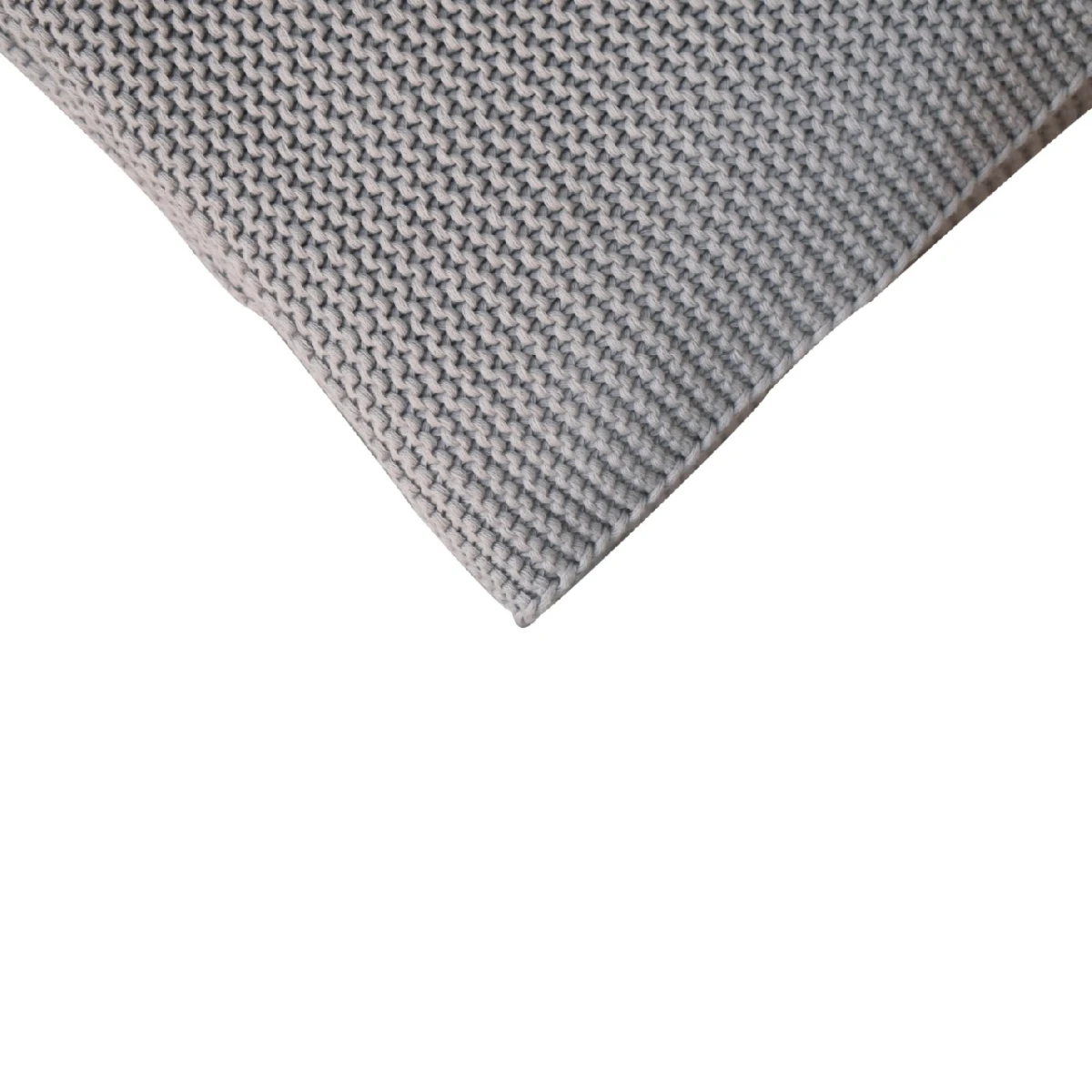 Artisan Furniture Artisan Double Grey Knitted Throw 50x60 Inches Soft Comfort - Throws