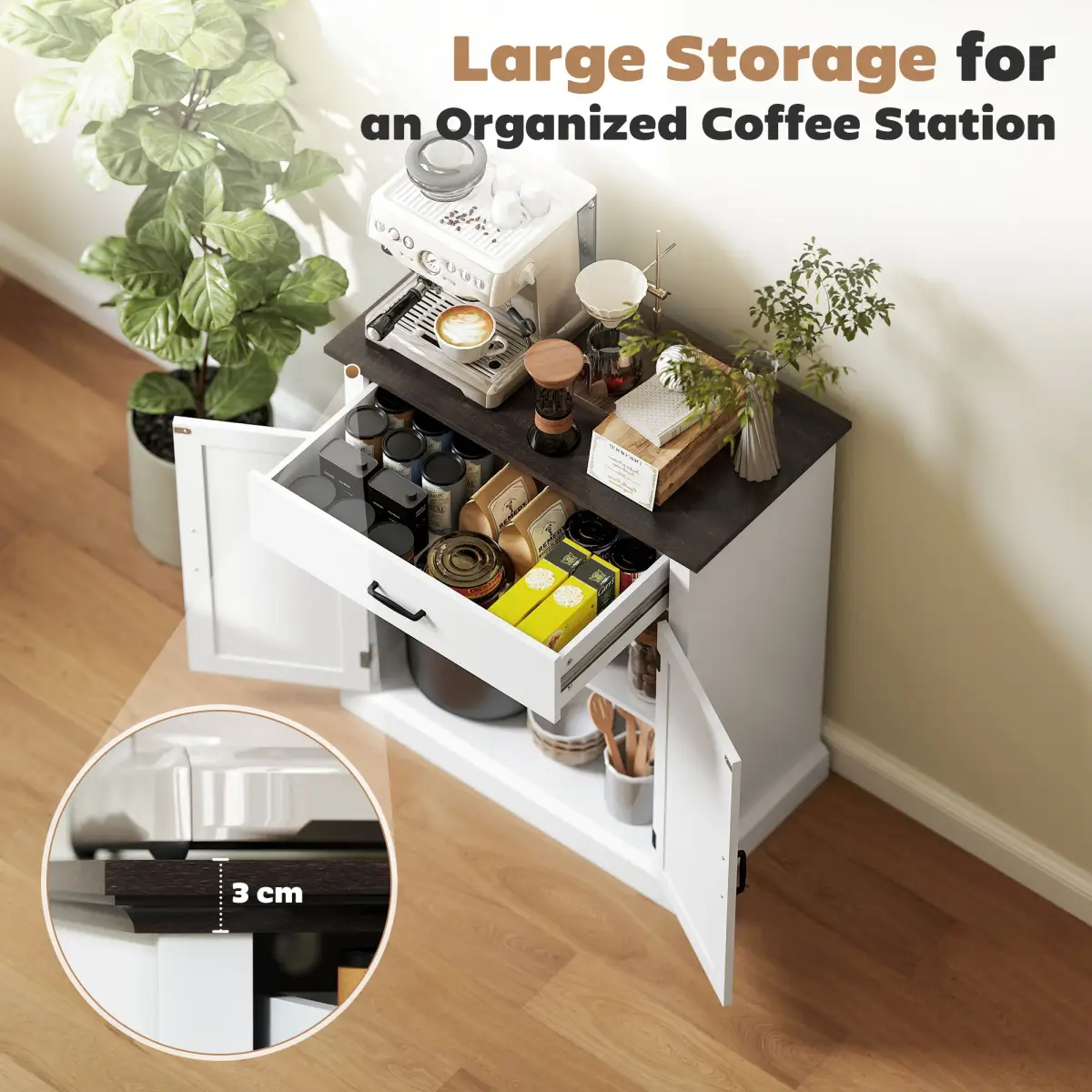 N/A Sideboard Buffet Cabinet - Sideboard