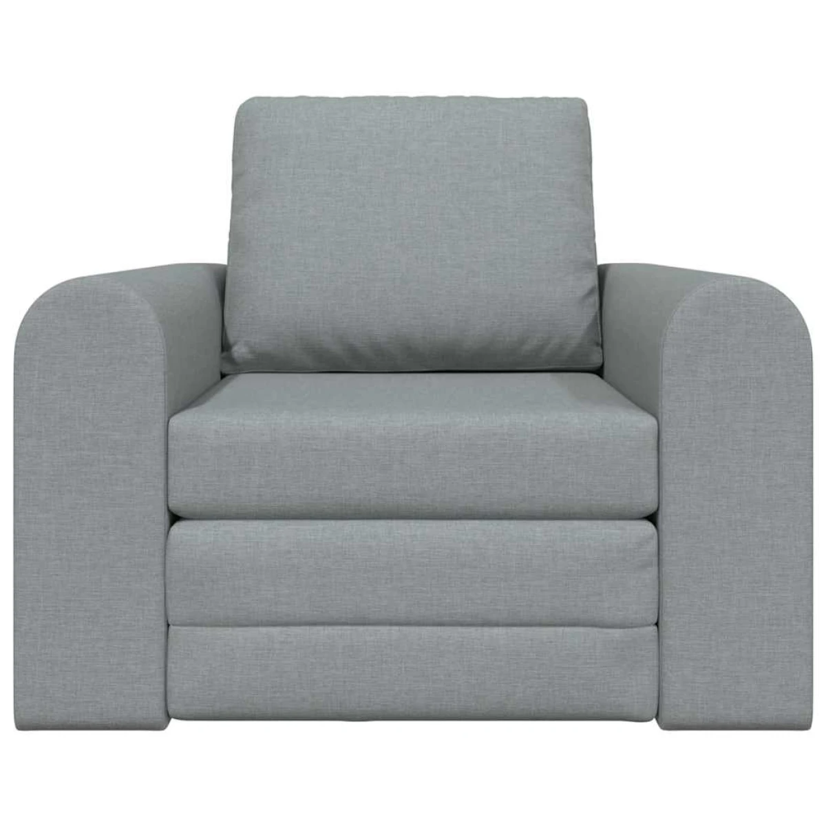 VidaXL Sofa Bed 98x71x83 Cm Light Grey Fabric Reading by vidaXL