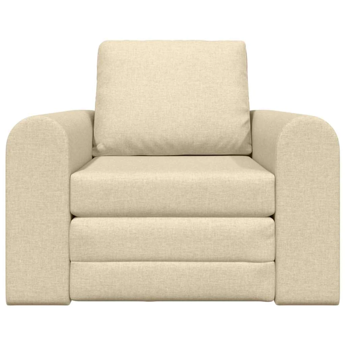 VidaXL Reading Chair 98x71x83 Cream Soft Fabric For Reading by vidaXL