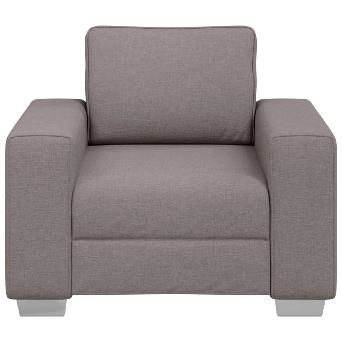 VidaXL Sofa Taupe 100 X 77 X 82 Cm Cushioned Home Use by vidaXL