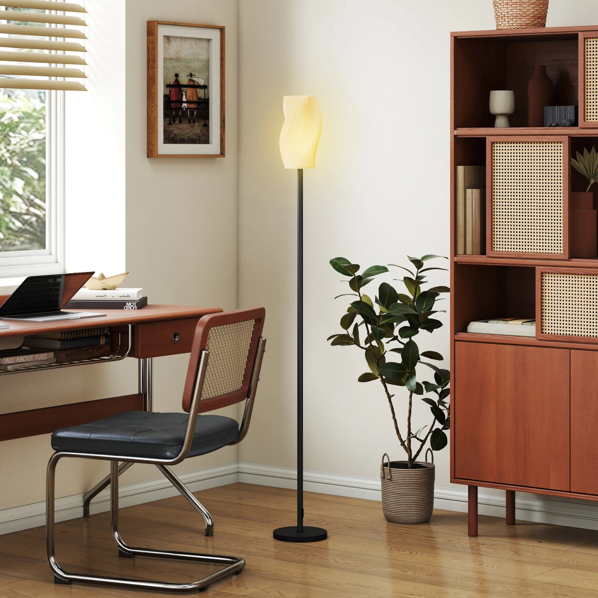 N/A Premium Floor Lamp 3D Shade Foot Switch For Home - Lamp