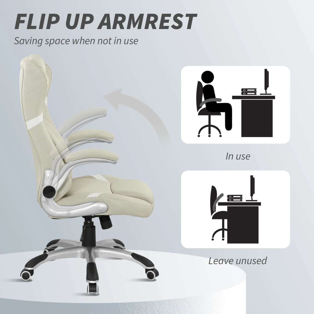 N/A Lumina Office Chair 44 52cm Adjustable Ergonomic - Office Chair