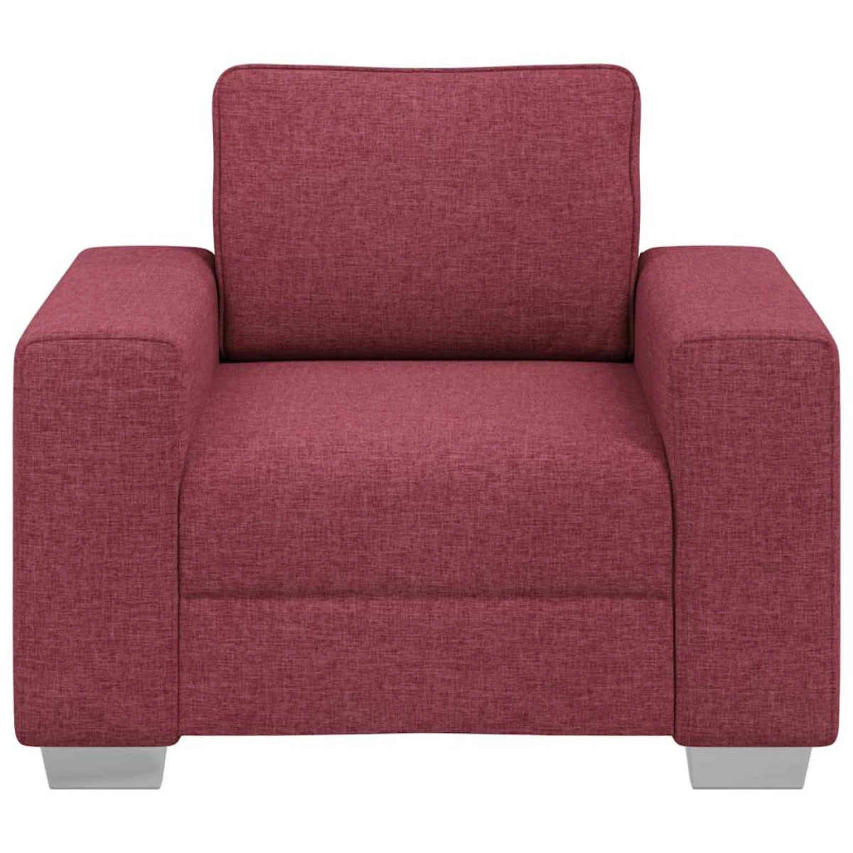 vidaXL VidaXL Sofa 100x77x82cm Wine Red Fabric for Living Room - Sofa