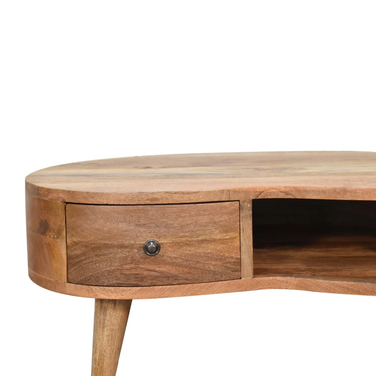Artisan Furniture Artisan Mini Solid Wood Coffee Table Drawer and Shelf - Coffee Table