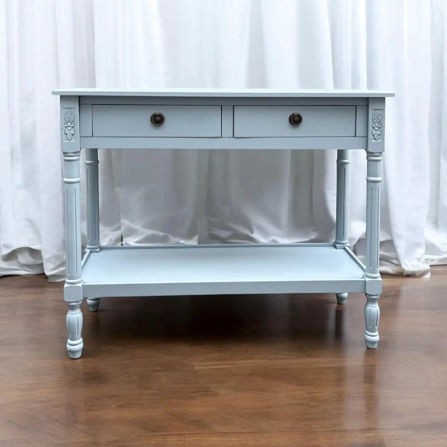 MSL 90CM 2 DRAWER SIDE TABLE - Bedside Table