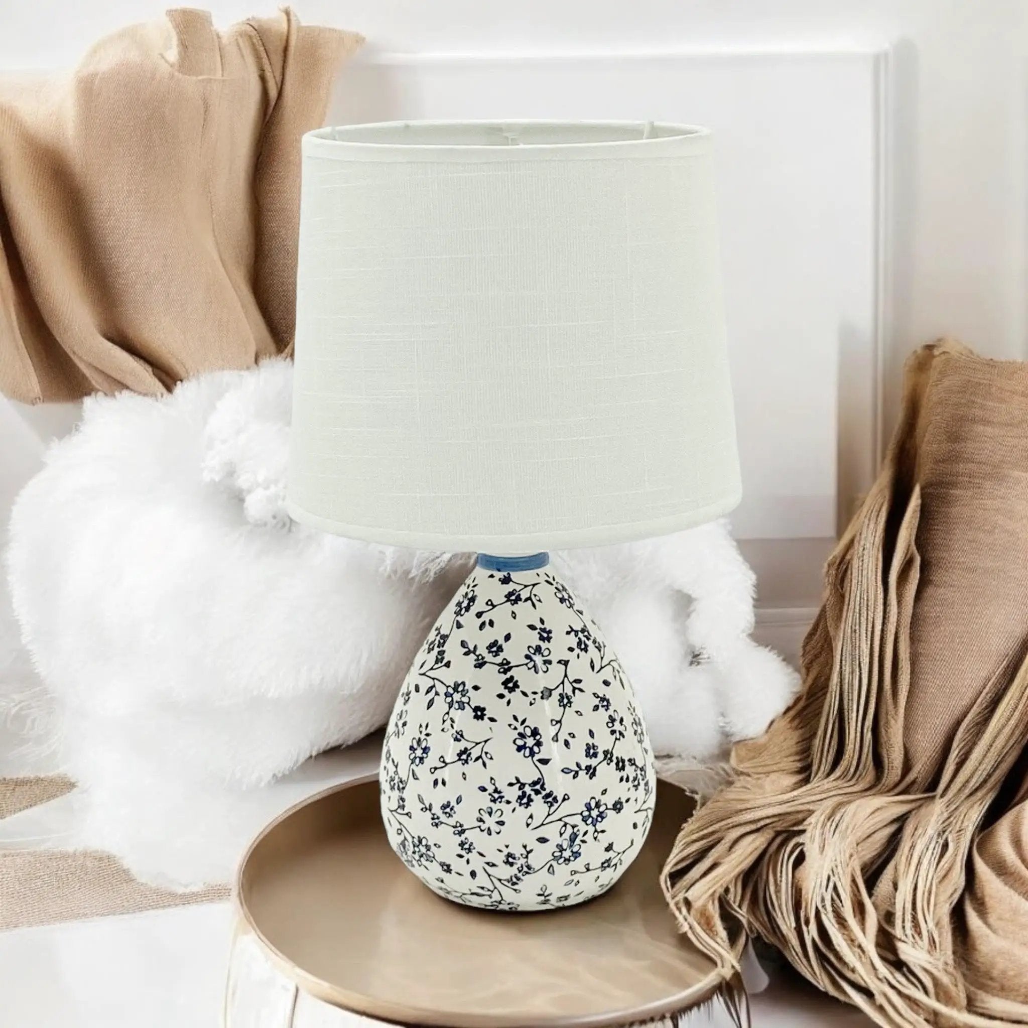 MSL 37CM LAMP AND SHADE - Lamp
