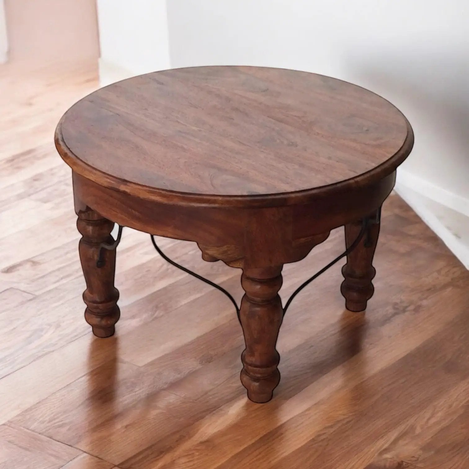 MSL 45CM WOODEN ROUND TABLE - Console Table