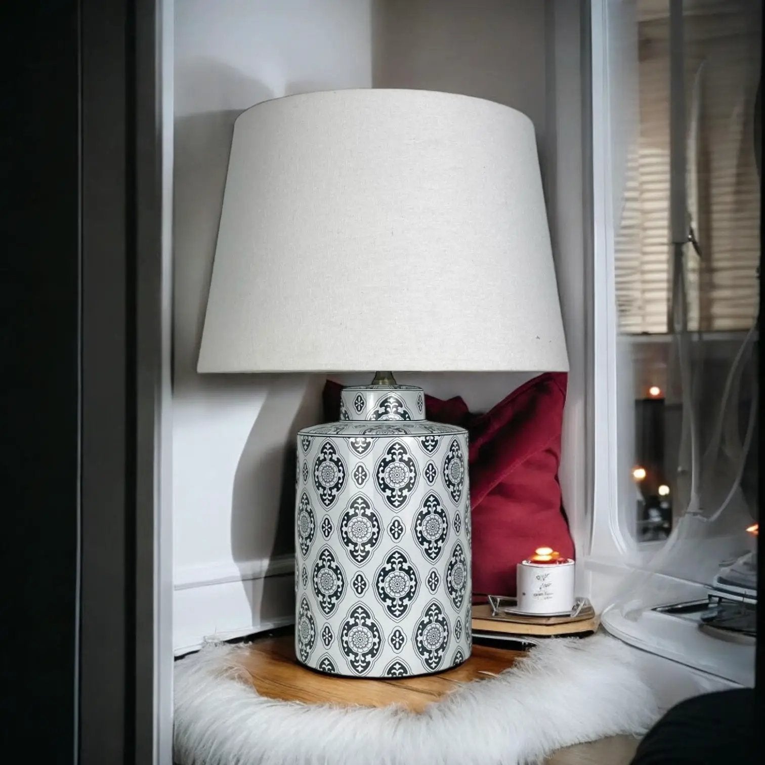 MSL 43CM LAMP AND SHADE - Lamp