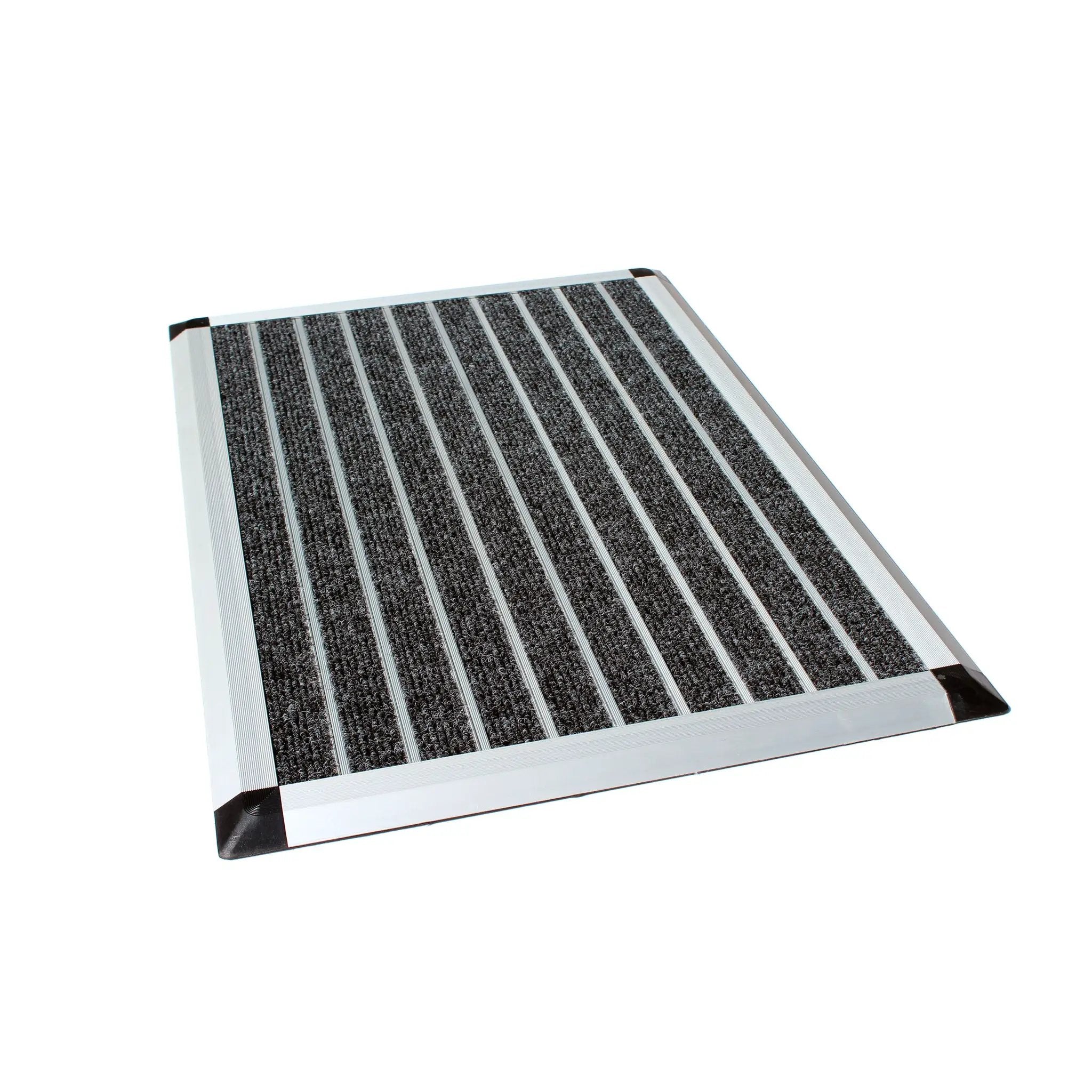 Floortex® Doortex® Alumat Indoor Entrance Mat, Grey - 40 x 60cm - Rug