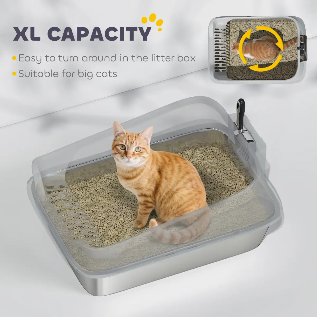 N/A Cat Litter Box - Cat Litter
