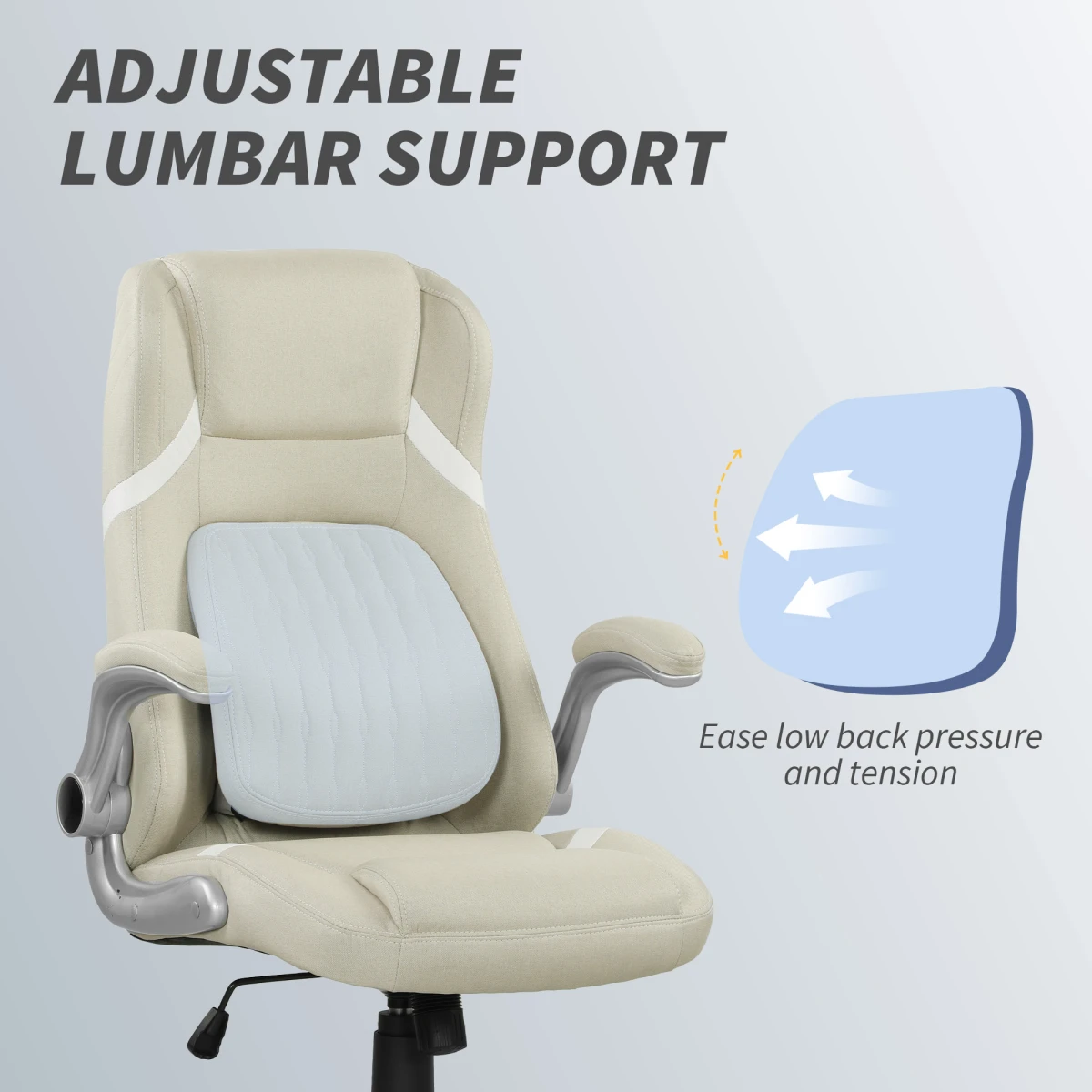 N/A Lumina Office Chair 44 52cm Adjustable Ergonomic - Office Chair