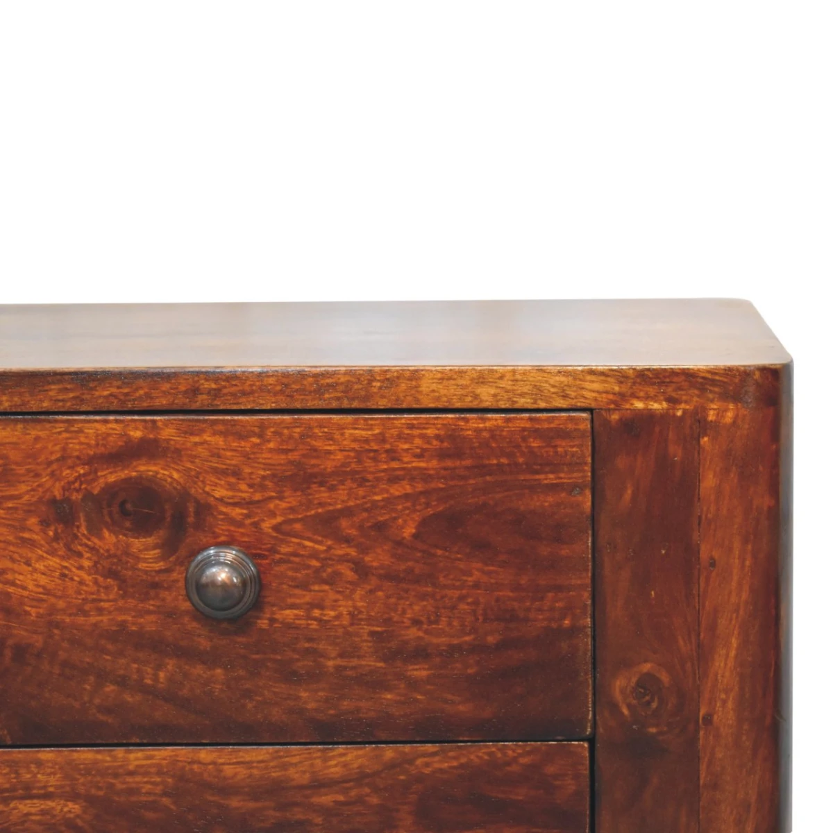 Artisan Bedside Table Mango Wood 2-Drawer Bedroom by Artisan Furniture
