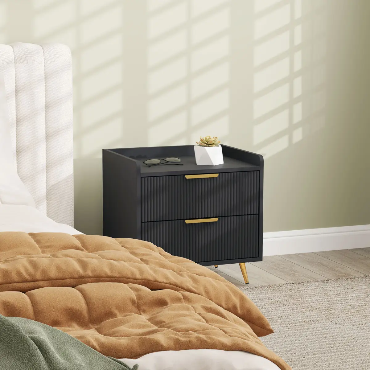 N/A Bedside Tables - Bedside Table