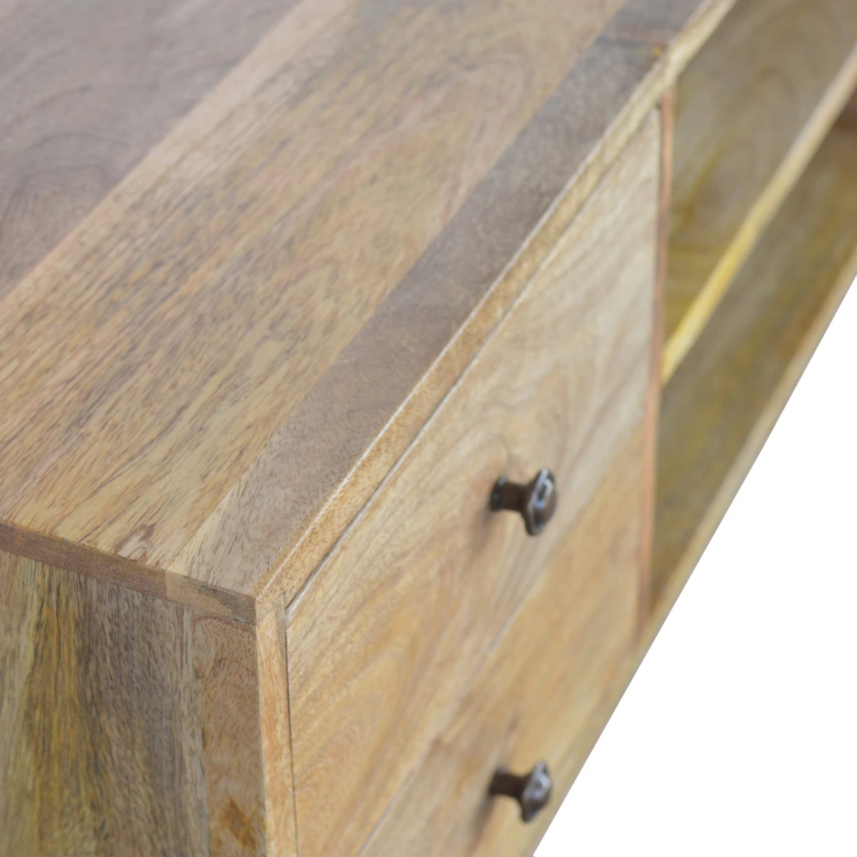 Artisan Solid Wood Nordic TV Console With 4 Drawers Home by Artisan Furniture