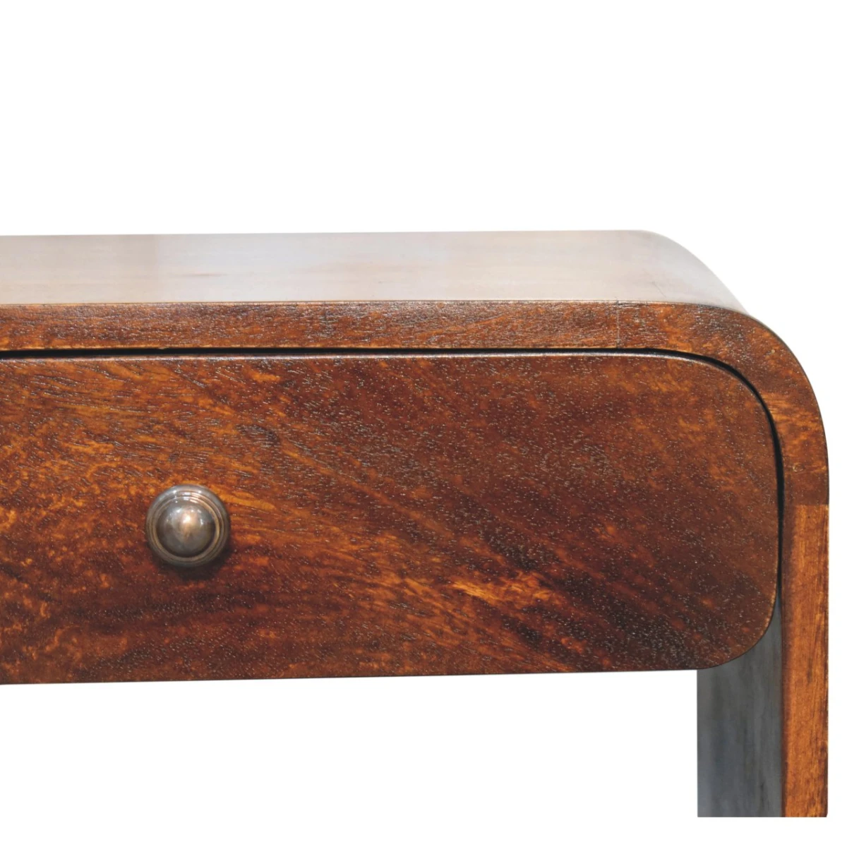 Artisan Furniture Artisan Bedside Table Aspen 18in Wide 14in Deep 24in High 1 Drawer 2 Open Shelves Bedroom Storage - Bedside Table
