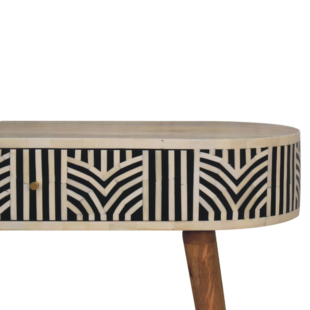 Artisan Console Table Bone Inlay For Boho Homes by Artisan Furniture
