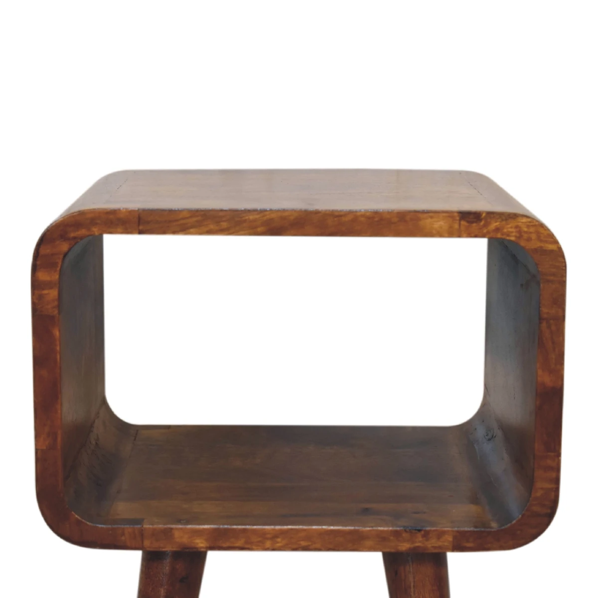 Artisan Furniture Artisan Bedside Table Compact Open Nightstand - Bedside Table