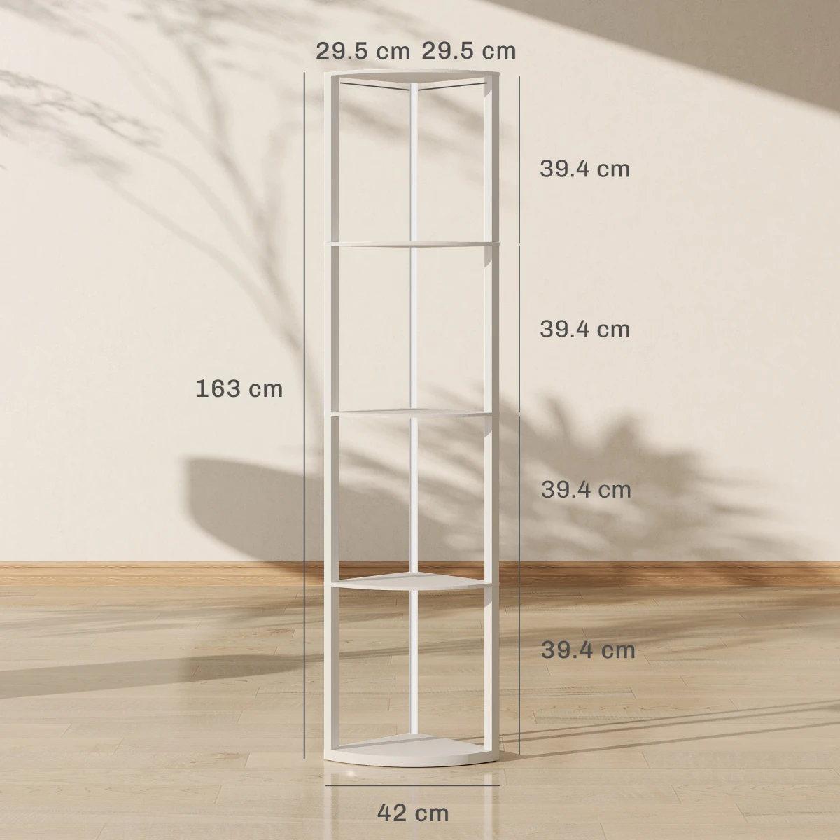 N/A Smart Shelved Floor Lamp Tall Narrow RGB Remote - Lamp