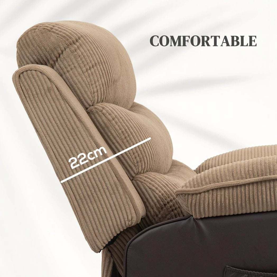 HOMCOM Power Lift Riser and Recliner Chair with Remote Control by HOMCOM