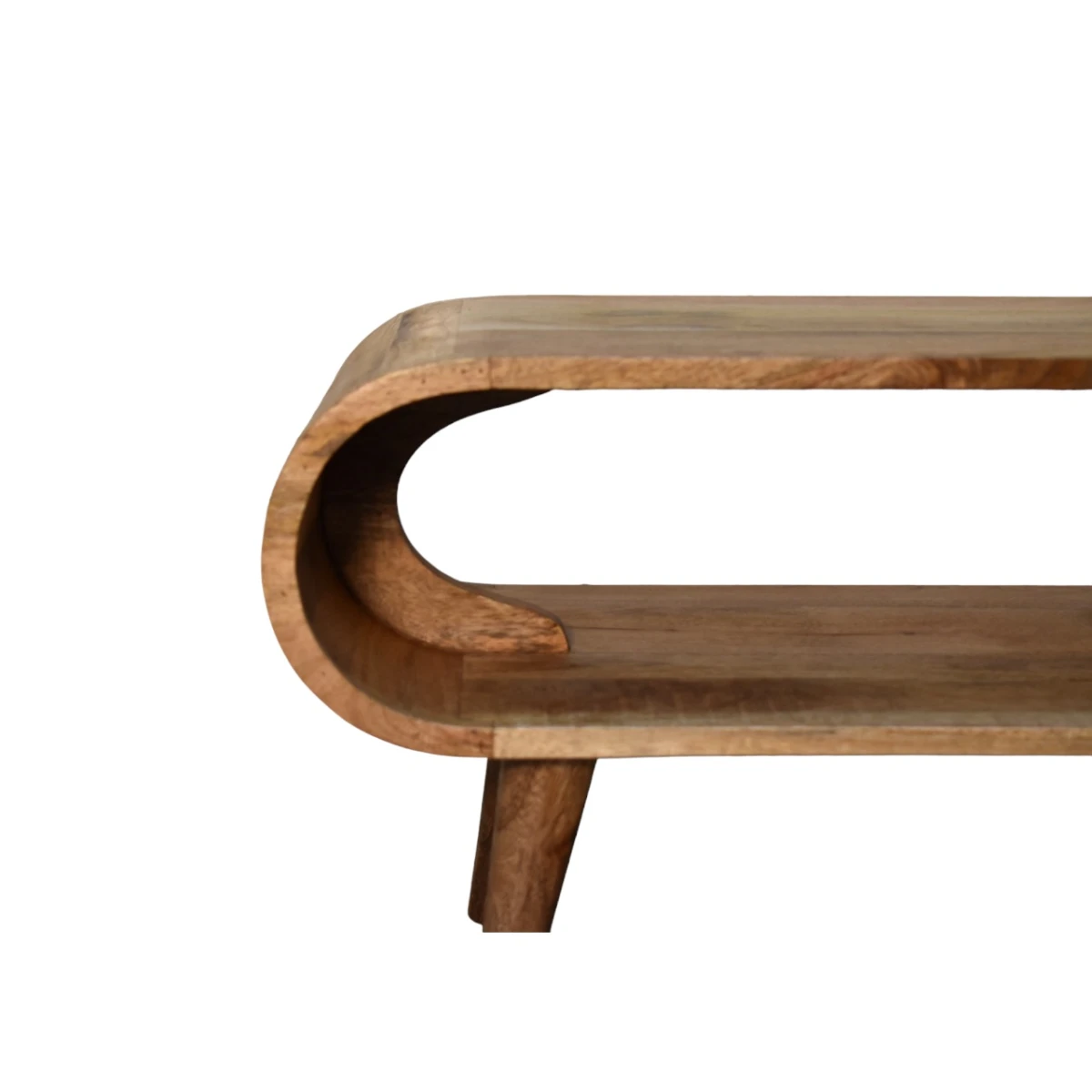 Artisan Furniture Artisan Furniture Amaya Coffee Table Medium Solid Mango Wood Nordic Style Oak Finish For Family Living Rooms - Coffee Table
