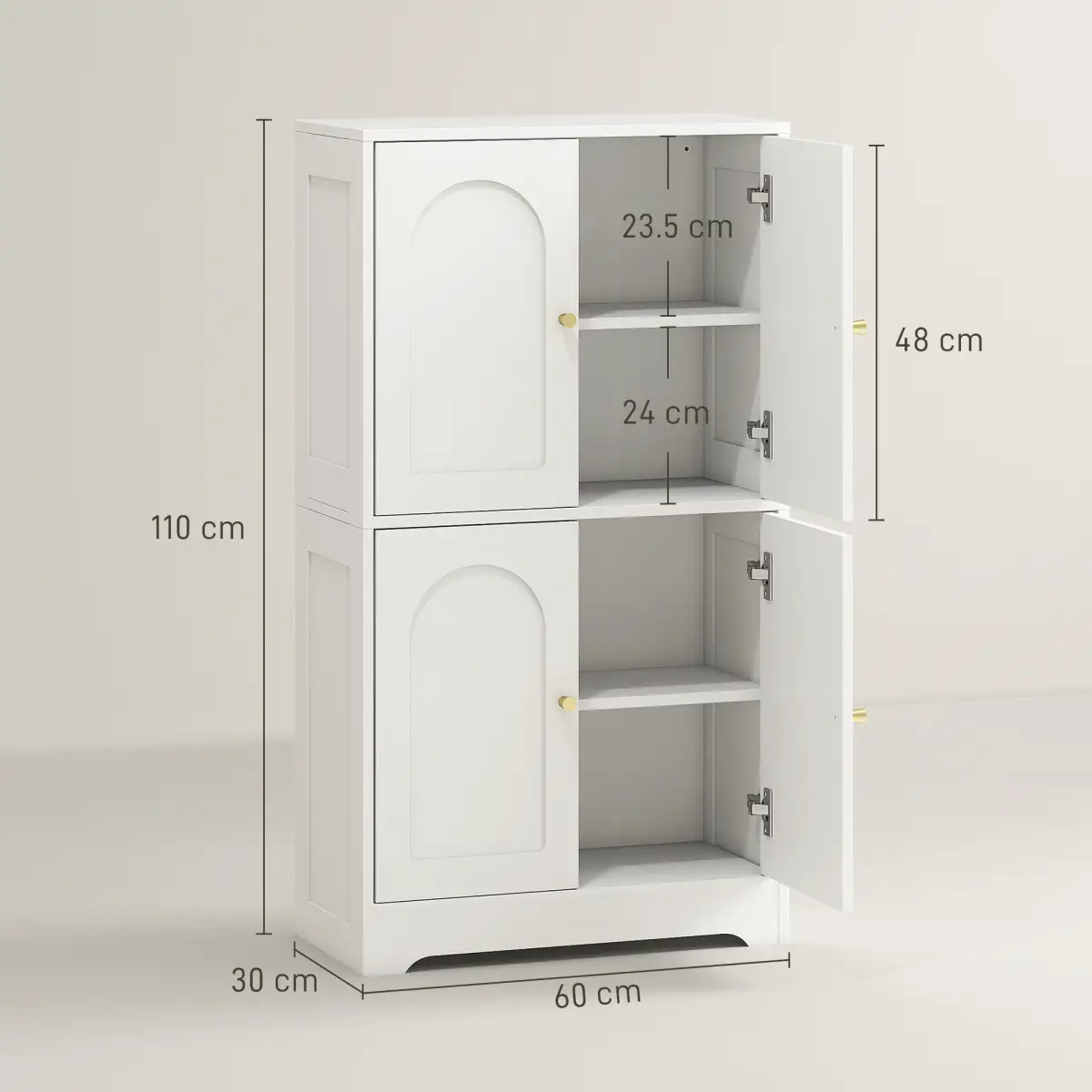 N/A Kitchen Cart、Kitchen Storage Cabinet /Sideboard - Sideboard