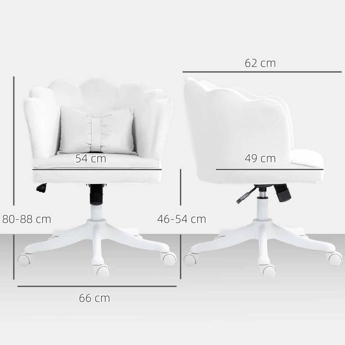 Premium Office Chair 54cm Lumbar Home Office by N/A