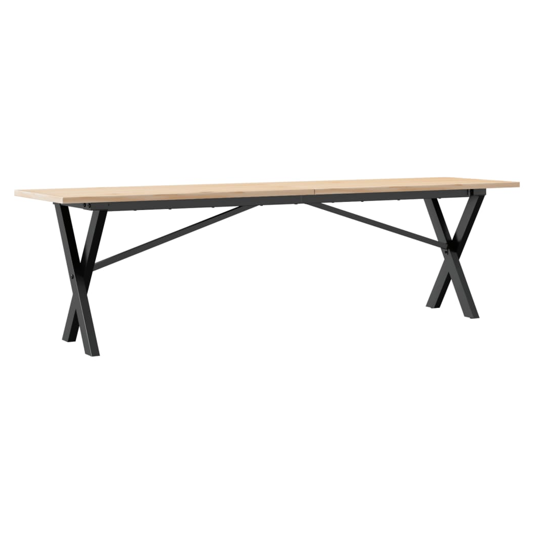 vidaXL VidaXL Coffee Table 160x40x45 X-Frame Pine - Coffee Table