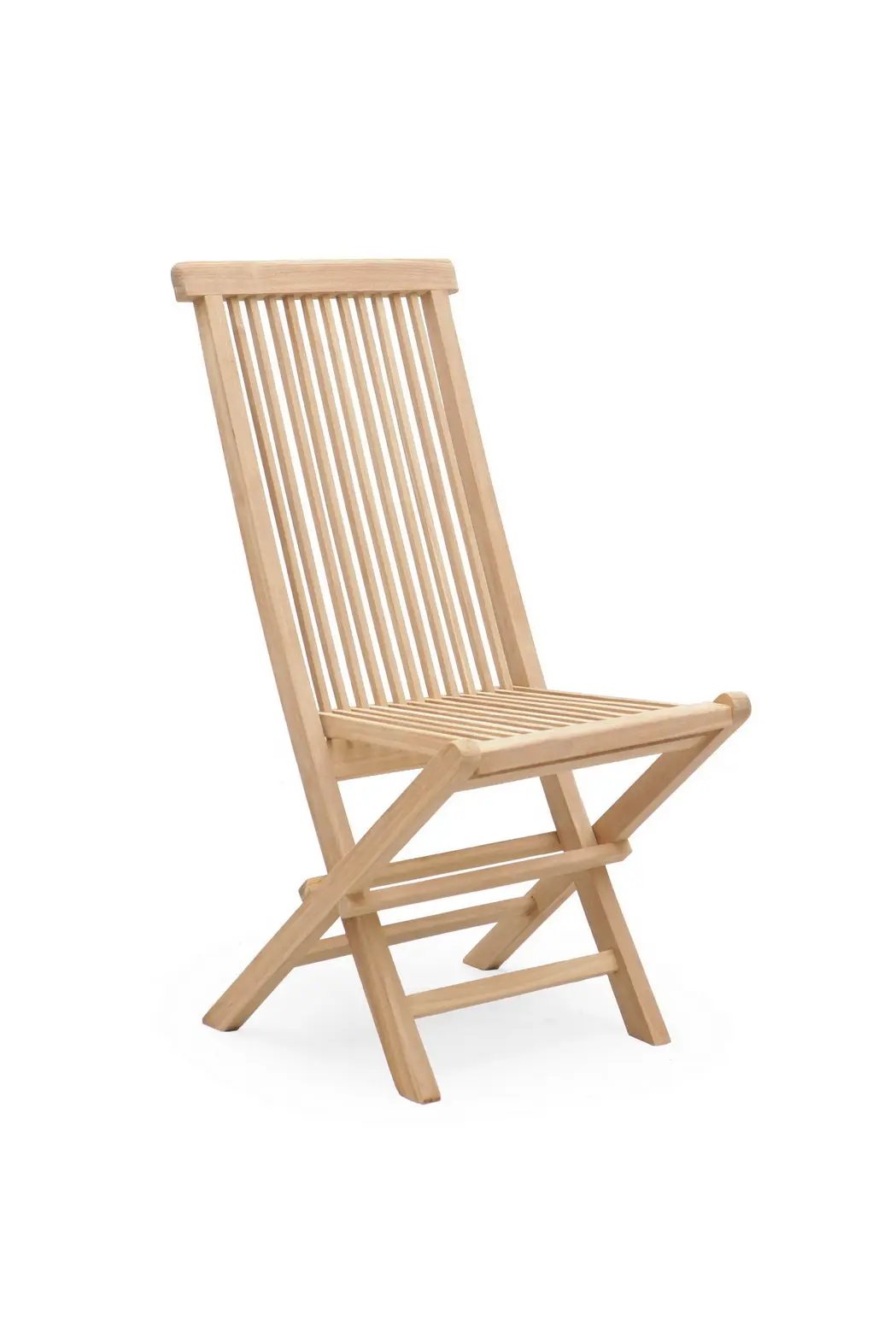 MSL 89CM FOLDING TEAK CHAIR - Garden Chairs