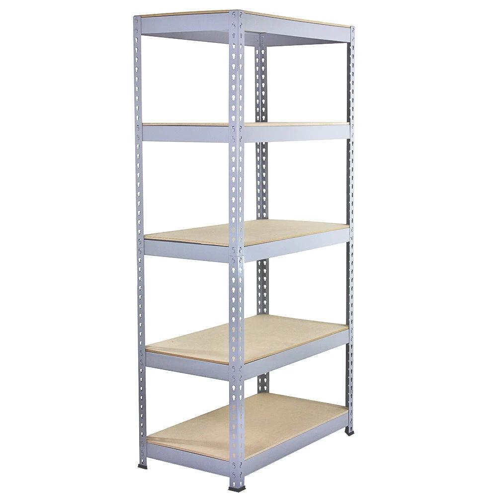 3 x Q-Rax Metal Racking Units 90 x 50 x 180cm Grey by Monster Shop