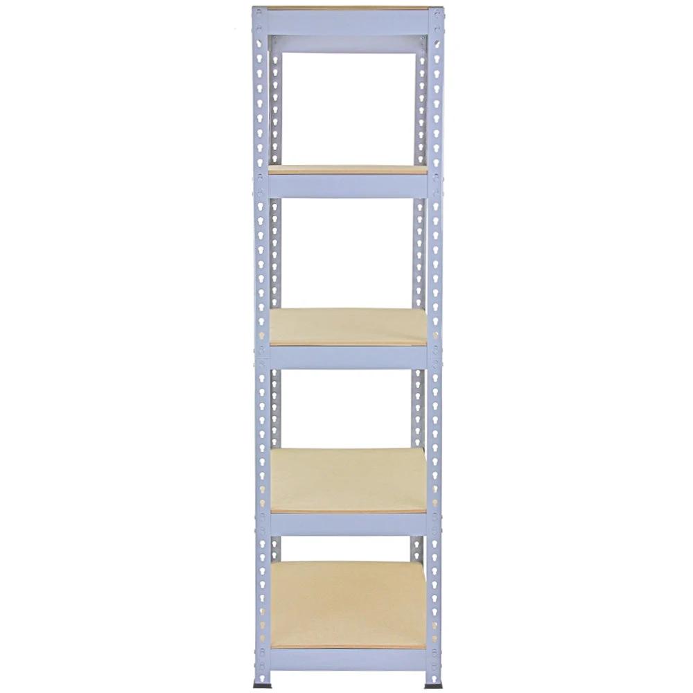 3 x Q-Rax Metal Racking Units 90 x 50 x 180cm Grey by Monster Shop