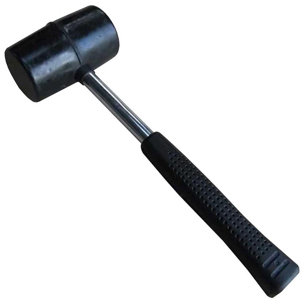 3 x 90cm Q-Rax Blue Metal Racking Units & Workbench & Mallet by Monster Shop