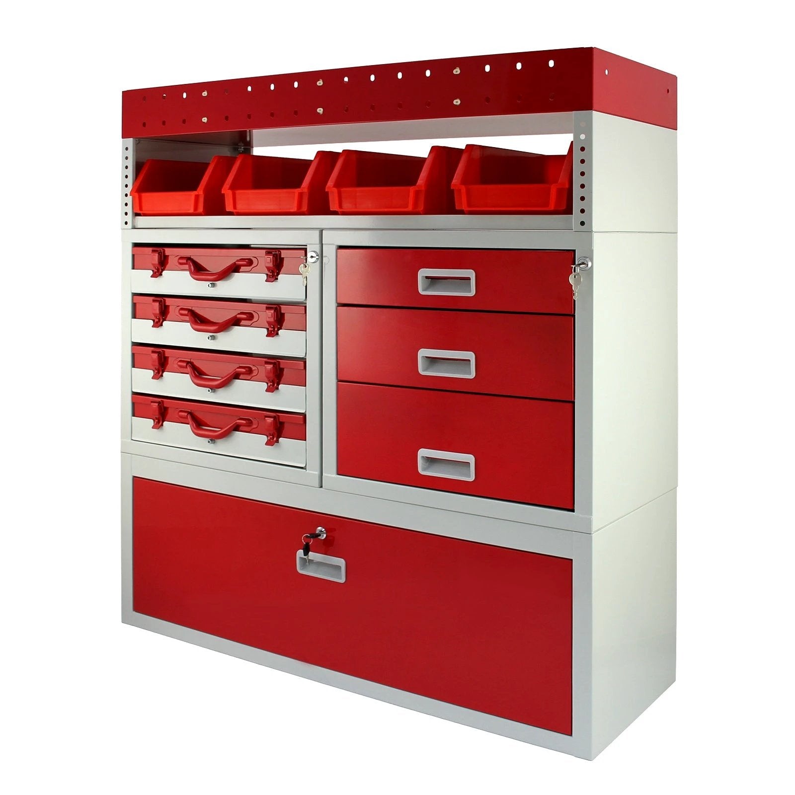 Firecracker Metal Van Racking by Monster Shop
