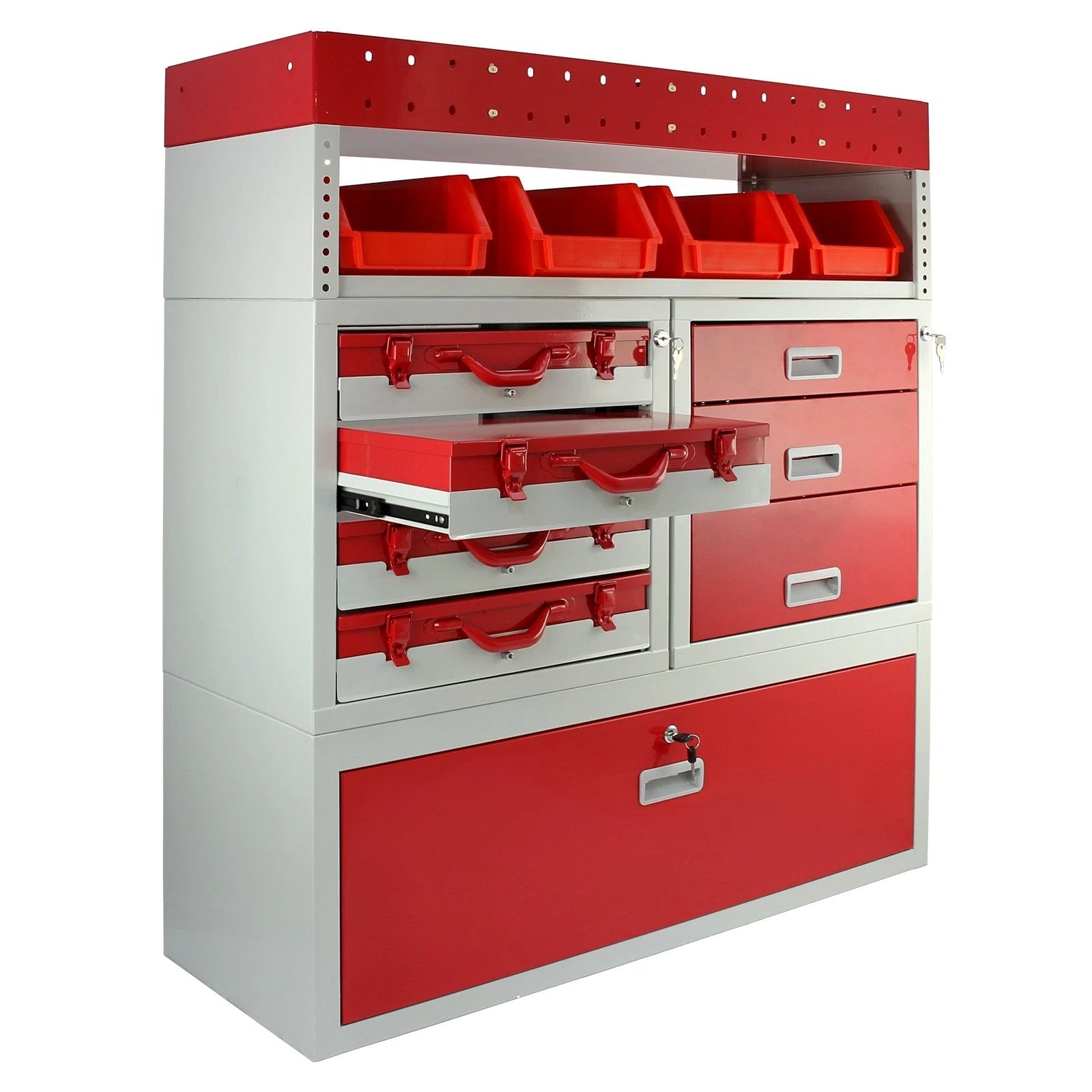 Firecracker Metal Van Racking by Monster Shop