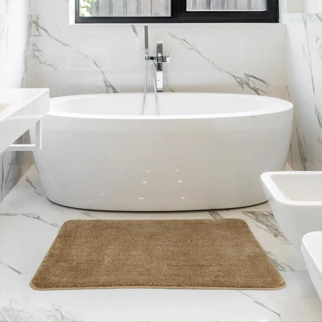 Vinsani VINSANI BATH MAT 60X90cm BEIGE 1010167 - Rug