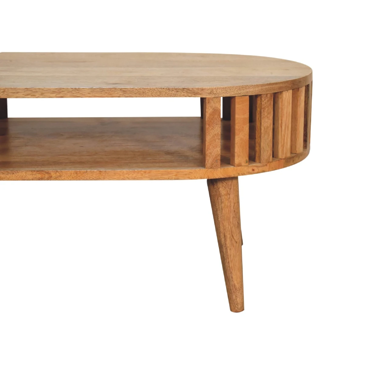 Artisan Furniture Ariella Coffee Table Oval Solid Mango Living Room - Coffee Table
