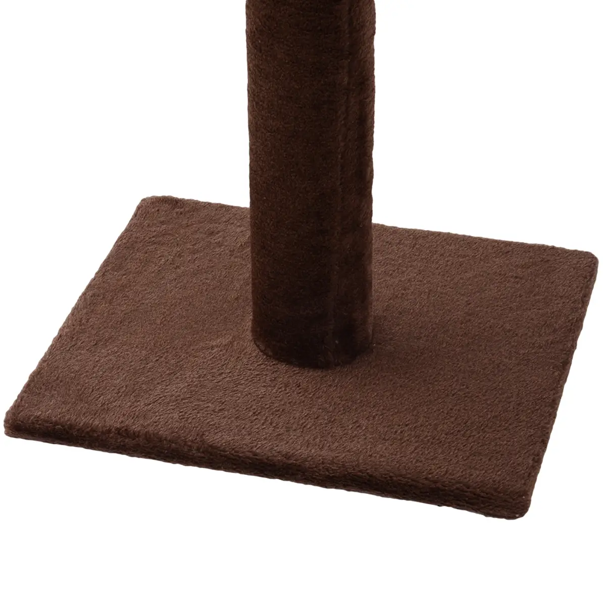 PawHut Floor to Ceiling Cat Tree for Indoor Cats 5-Tier Kitty Tower Brown - Cat Tree