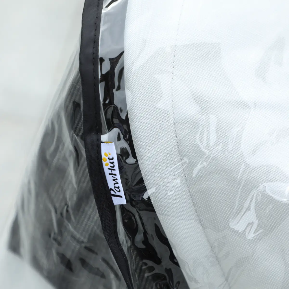 PawHut PawHut Dog Stroller Rain Cover w/ Rear Entry, Cover, for Dog Pram - Pet Carrier