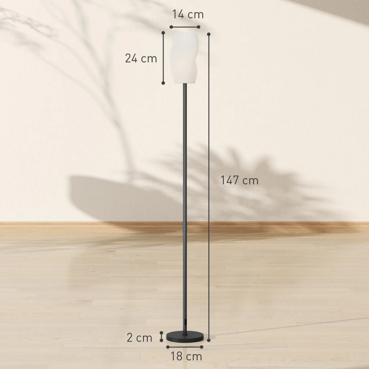 N/A Premium Floor Lamp 3D Shade Foot Switch For Home - Lamp