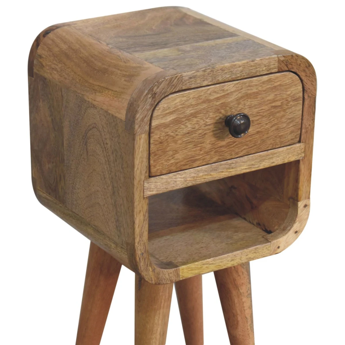Artisan Furniture Artisan Bedside Table Mini Solid Mango Home - Bedside Table